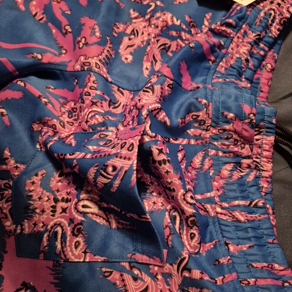 Chubbies Blue and Purple Good Vibes Shorts - Picture 3 of 5
